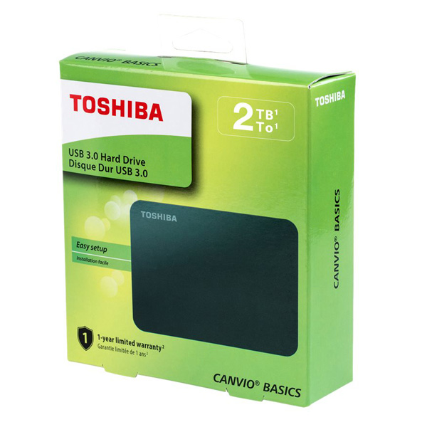 Toshiba External Hard Disk 2 TB