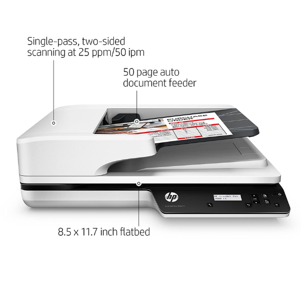HP ScanJet Pro 3500 f1 Flatbed Scanner (1)